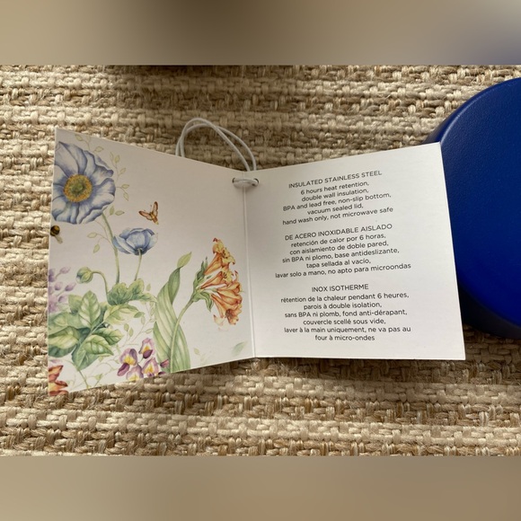 Lenox Butterfly Meadow Insulated Food Container - Picture 5 of 13